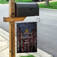 No Kings In America Since 1777 Garden Flag Retro Vibe - Wonder Print Shop