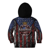 No Kings In America Since 1777 Kid Hoodie Retro Vibe - Wonder Print Shop