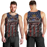 No Kings In America Since 1777 Men Tank Top Retro Vibe - Wonder Print Shop
