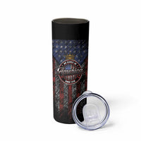 No Kings In America Since 1777 Skinny Tumbler Retro Vibe - Wonder Print Shop