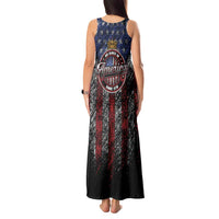 No Kings In America Since 1777 Tank Maxi Dress Retro Vibe - Wonder Print Shop
