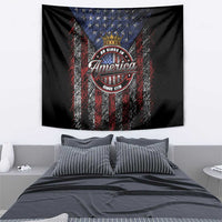 No Kings In America Since 1777 Tapestry Retro Vibe - Wonder Print Shop