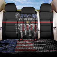 We The People Back Car Seat Cover No Kings In America Since 1776 - Wonder Print Shop
