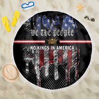 We The People Beach Blanket No Kings In America Since 1776 - Wonder Print Shop