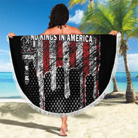 We The People Beach Blanket No Kings In America Since 1776 - Wonder Print Shop