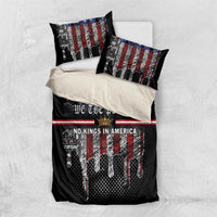 We The People Bedding Set No Kings In America Since 1776 - Wonder Print Shop