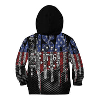 We The People Kid Hoodie No Kings In America Since 1776 - Wonder Print Shop
