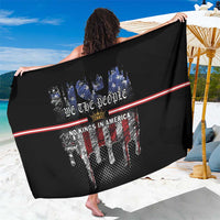 We The People Sarong No Kings In America Since 1776 - Wonder Print Shop