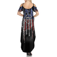 We The People Summer Maxi Dress No Kings In America Since 1776 - Wonder Print Shop