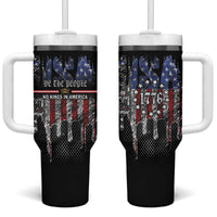 We The People Tumbler With Handle No Kings In America Since 1776 - Wonder Print Shop