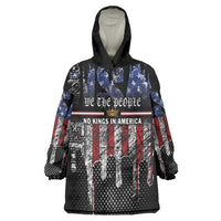 We The People Wearable Blanket Hoodie No Kings In America Since 1776 - Wonder Print Shop