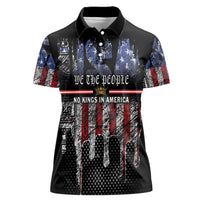 We The People Women Polo Shirt No Kings In America Since 1776 - Wonder Print Shop