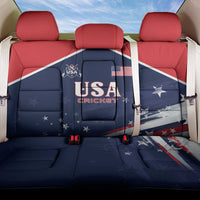 USA Cricket Back Car Seat Cover US Team Play Bold Play Proud - Wonder Print Shop