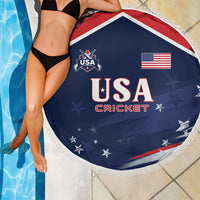 USA Cricket Beach Blanket US Team Play Bold Play Proud - Wonder Print Shop