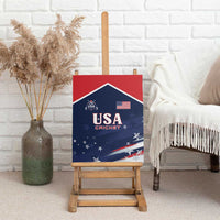 USA Cricket Canvas Wall Art US Team Play Bold Play Proud - Wonder Print Shop