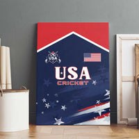 USA Cricket Canvas Wall Art US Team Play Bold Play Proud - Wonder Print Shop