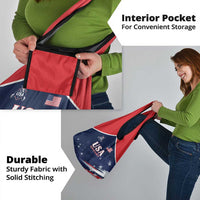 USA Cricket Grocery Bag US Team Play Bold Play Proud - Wonder Print Shop