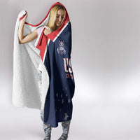 USA Cricket Hooded Blanket US Team Play Bold Play Proud - Wonder Print Shop