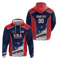Custom USA Cricket Hoodie US Team Play Bold Play Proud - Wonder Print Shop