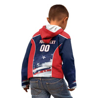 Custom USA Cricket Kid Hoodie US Team Play Bold Play Proud - Wonder Print Shop