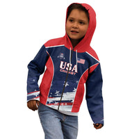 Custom USA Cricket Kid Hoodie US Team Play Bold Play Proud - Wonder Print Shop