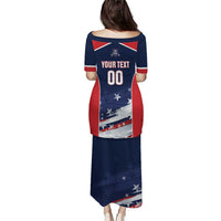 Custom USA Cricket Puletasi US Team Play Bold Play Proud - Wonder Print Shop