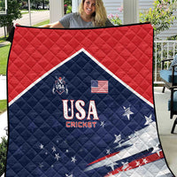 USA Cricket Quilt US Team Play Bold Play Proud - Wonder Print Shop