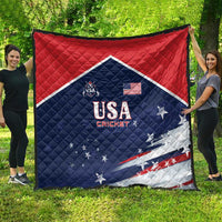 USA Cricket Quilt US Team Play Bold Play Proud - Wonder Print Shop
