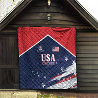 USA Cricket Quilt US Team Play Bold Play Proud - Wonder Print Shop