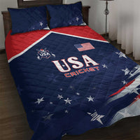 USA Cricket Quilt Bed Set US Team Play Bold Play Proud - Wonder Print Shop