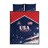 USA Cricket Quilt Bed Set US Team Play Bold Play Proud - Wonder Print Shop