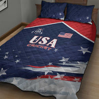 USA Cricket Quilt Bed Set US Team Play Bold Play Proud - Wonder Print Shop