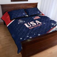 USA Cricket Quilt Bed Set US Team Play Bold Play Proud - Wonder Print Shop