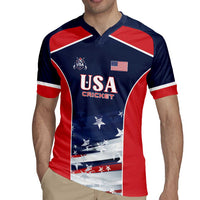Custom USA Cricket Rugby Jersey US Team Play Bold Play Proud - Wonder Print Shop