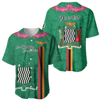 Personalized One Zambia One Nation Baseball Jersey Happy Independence Day