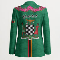Personalized One Zambia One Nation Blazer Happy Independence Day