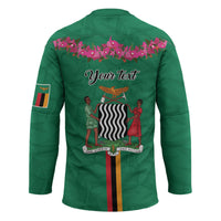 Personalized One Zambia One Nation Hockey Jersey Happy Independence Day