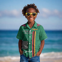 Personalized One Zambia One Nation Kid Hawaiian Shirt Happy Independence Day