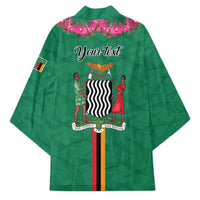Personalized One Zambia One Nation Kimono Happy Independence Day