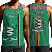 Personalized One Zambia One Nation Men Tank Top Happy Independence Day