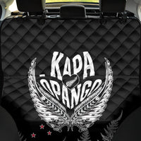 Custom New Zealand Rugby Back Car Seat Cover NZ Opango Forever Silver Fern Heart - Wonder Print Shop