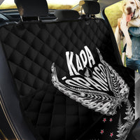 Custom New Zealand Rugby Back Car Seat Cover NZ Opango Forever Silver Fern Heart - Wonder Print Shop