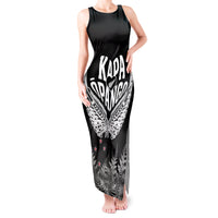 Custom New Zealand Rugby Tank Maxi Dress NZ Opango Forever Silver Fern Heart - Wonder Print Shop