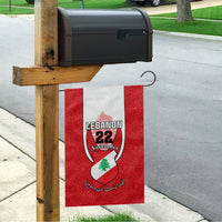 Lebanon Independence Day Garden Flag Lebanese Coat Of Arms Islamic Pattern - Wonder Print Shop