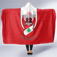 personalised-lebanon-independence-day-hooded-blanket-lebanese-coat-of-arms-islamic-pattern