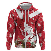 Denmark Christmas Hoodie Coquette Bow With Swan - Wonder Print Shop