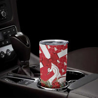 Denmark Christmas Tumbler Cup Coquette Bow With Swan - Wonder Print Shop