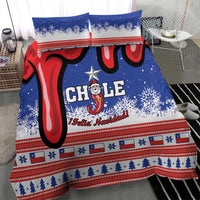 Feliz Navidad Chile Santa Claus Bedding Set Chilli Christmas - Wonder Print Shop