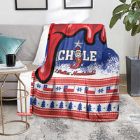 Feliz Navidad Chile Santa Claus Blanket Chilli Christmas