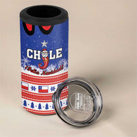 Feliz Navidad Chile Santa Claus 4 in 1 Can Cooler Tumbler Chilli Christmas - Wonder Print Shop